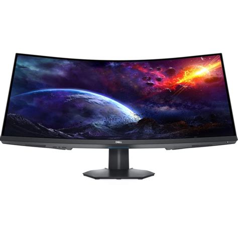 Dell S3422dwg 34 Curved Ultrawide Gaming Monitor Zwart 2x Hdmi 1x