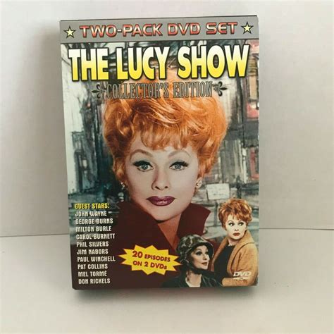 The Lucky Show Dvd Set With An Orange Haired Womans Face And Red Hair