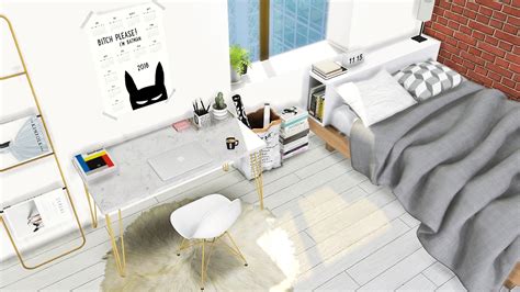 My Sims 4 Blog König Bedroom Set By Mxims