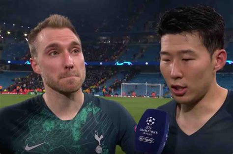 Having video evidence of this could and can have hige impact on possible changes. Video: Heung-min Son and Christian Eriksen react to Spurs ...