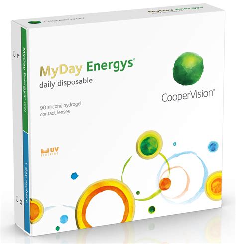 Coopervision Announces Myday Energys Daily Disposable Contact Lenses