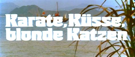 The Oak Drive In Karate Küsse Blonde Katzen 1974