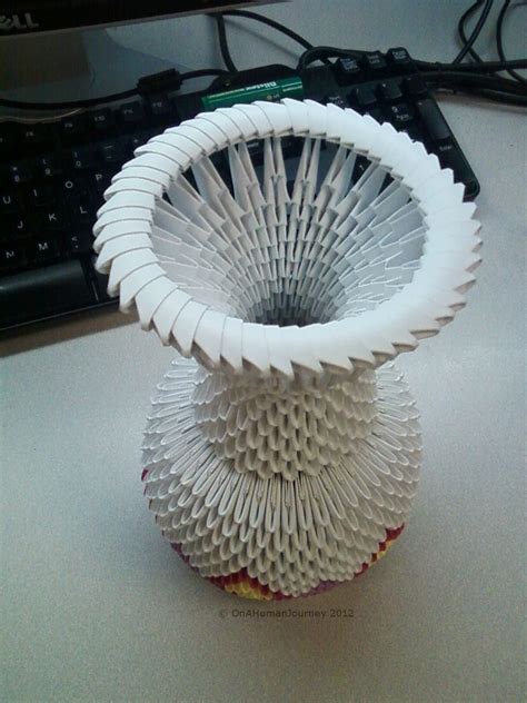 Create A Stunning 3d Origami Vase With This Step By Step Guide