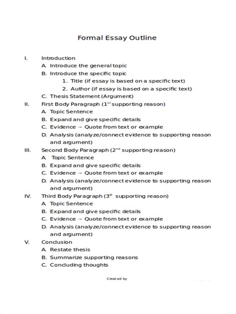 It demonstrates your abilities in critical thinking, analysis and evaluation, presenting solutions, and formulating a deeper understanding of the problem you are researching. Research Paper Sentence Outline Example - You need to have ...