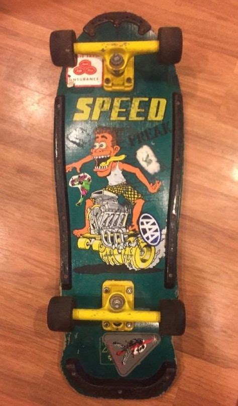 Vintage Variflex Xp Series Skateboard 100 Original Speed Freak