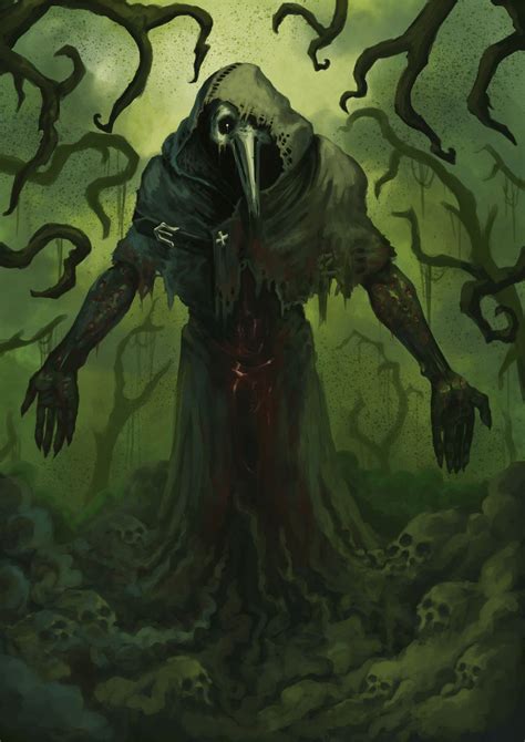 Shadow Demons Dark Fantasy Art Character Art Plague Doctor
