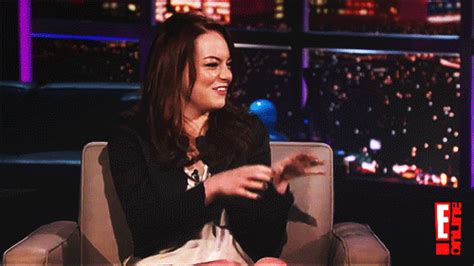 Emma Stone Laughing  Find And Share On Giphy