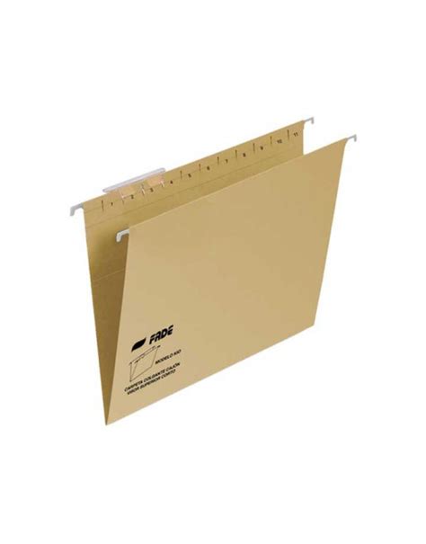 Elba 50 Carpeta Colgante Visor Corto Kiofade Folio Prolongado Kraft