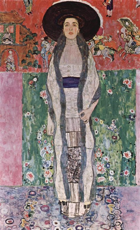Портрет Адели Блох Бауэр художник Густав Климт Gustav Klimt