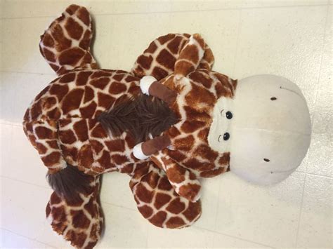 I love giraffes and we couldn't find the giraffe pillow pet anywhere else, but it arrived swiftly and was in perfect brand new condition! #giraffe Jumbo Giraffe Stuffed Plush Toy Animal Pillow ...