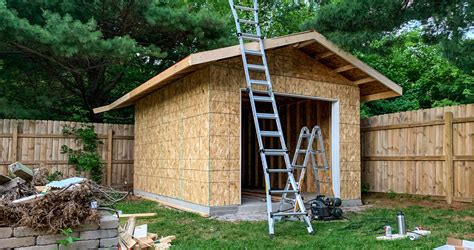 Configure your own wind and snow load rated carport. Backyard Storage Shed - Project by Mike at Menards®