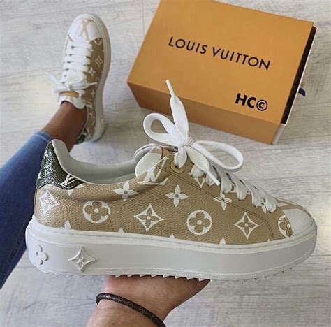 Lv Sneakers Shared By Ivalina Borisova On We Heart It Lv Sneakers Louis Vuitton Shoes Heels