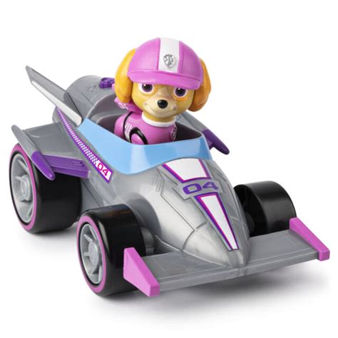 Paw Patrol Ready Race Rescue Skyes Race And Go Deluxe Vehicle With