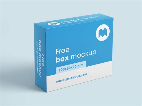 Box Packaging Mockup Set Free Psd Templates