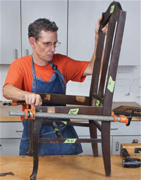 A quicker, less expensive technique that lets. Repair Wood Furniture: Dismantle and Reassemble Chairs ...