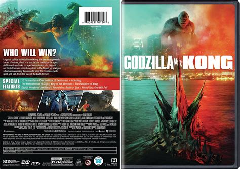 Godzilla Vs Kong Dvd Cover Rmonsterverse
