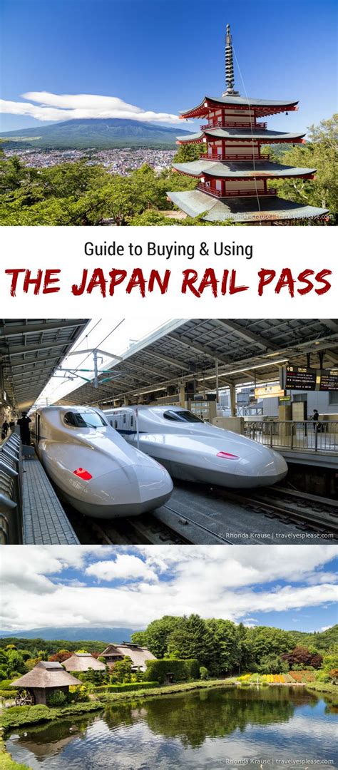 The Japan Rail Pass With Two Trains Passing Each Other And Text