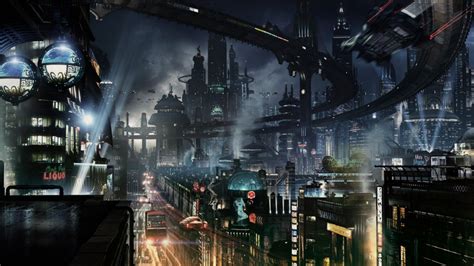 Wallpaper 1920x1080 Px Art Artwork Cities City Fi Futuristic