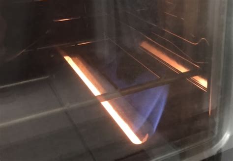 Oven Flames Into Cooking Area Seasoned Advice