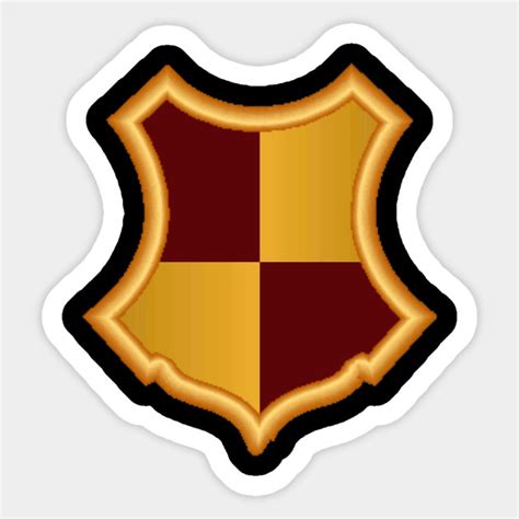 Gryffindor House Emblem From Harry Potter Gryffindor Sticker