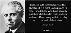 TOP 5 QUOTES BY MAX REINHARDT | A-Z Quotes