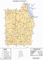 地図 - ヘンリー郡 (アラバマ州) (Henry County) - MAP[N]ALL.COM