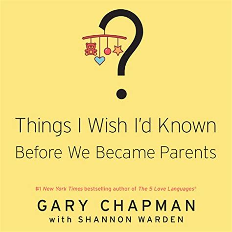 Things I Wish Id Known Before We Became Parents Audio Download