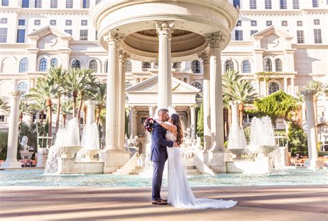 Las Vegas Destination Wedding Caesars Palace Verola Studio Vero Beach Photographer And