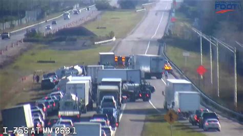 Watch Live I75 Crash Traffic At Standstill Traffic Collier County