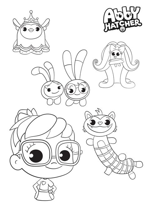 Abby Hatcher Coloring Pages Printable For Free Download