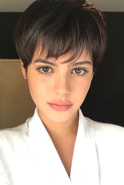 Shaggy Pixie Cut With Bangs