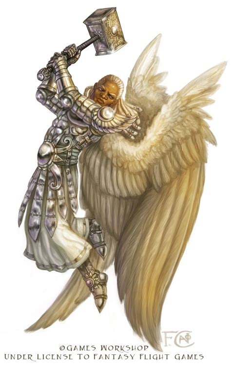 Celestial For Talisman The Harbinger Dnd Paladin Dungeons And Dragons Homebrew Male Angel