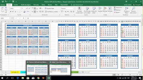 Como Hacer Un Calendario En Excel 2023 Imagesee