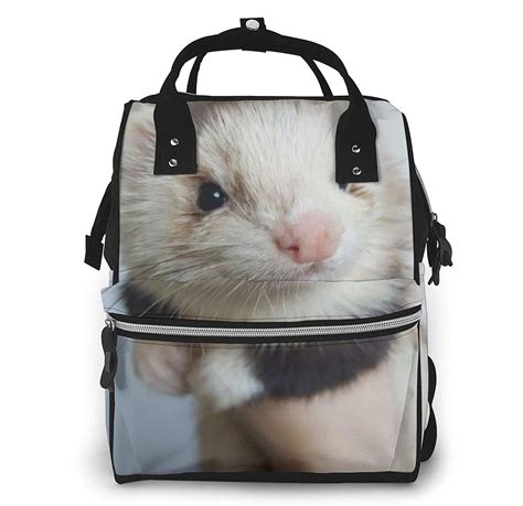 Ubanhids Pet Ferret Diaper Bag Backpack Mom Backpack Baby Backpack