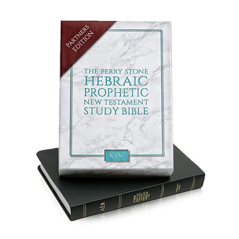 The Perry Stone Hebraic Prophetic New Testament Study Bible Partner
