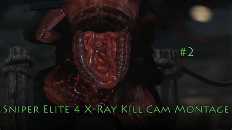 Sniper Elite 4 X Ray Kill Cam Montage 2 Youtube
