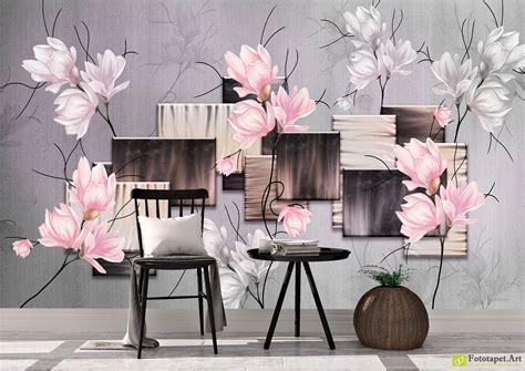 55 Wallpaper Murals Of Flowers Gambar Terbaru Postsid