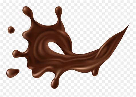 Download Vector Splashes Chocolate  Royalty Free Stock Chocolate Splash Vector Png Clipart