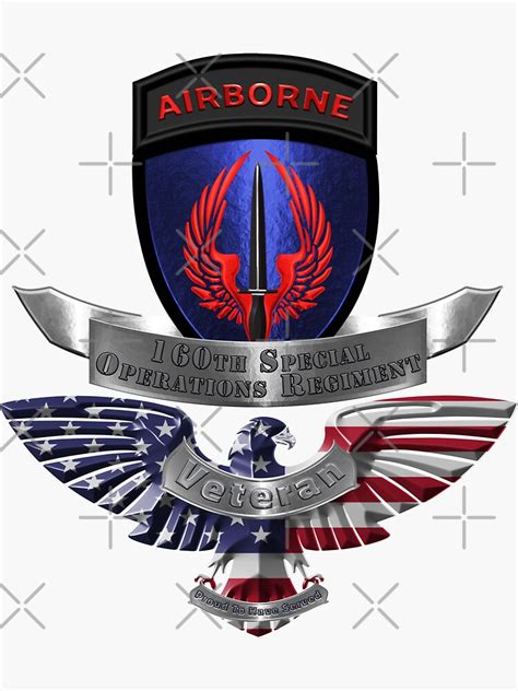 160th Special Operations Aviation Regiment “soar Veteran” Sticker For