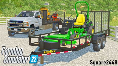 Lawn Care Setup Farming Simulator Youtube