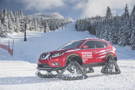 Nissans Rogue Warrior Comes With Heavy Duty Snow Tracks Autoevolution