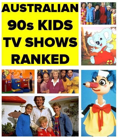 The Definitive Ranking Of 90s Aussie Kids Tv Shows Kids Tv Shows