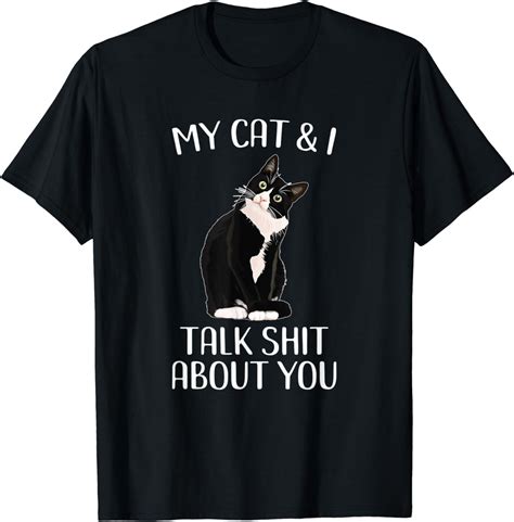 Cat Shirts For Women My Cat And I Funny Black Cat T Shirt Amazonde Fashion