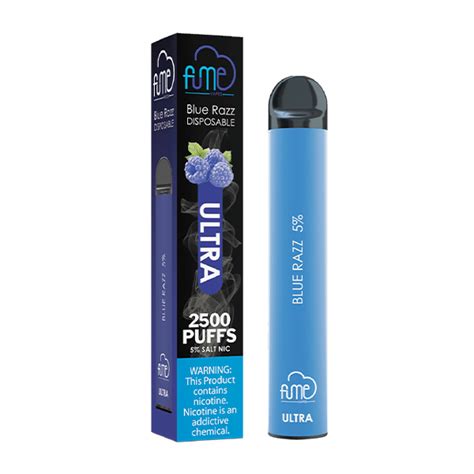 Blue Razz Fume Ultra Disposable Vape Mi One Brands