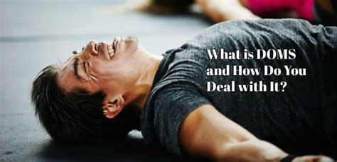 What Is Doms And How Do You Deal With It Physical Therapy Personal Training Boot Camp