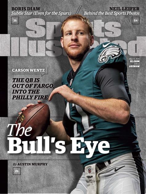 Heres Carson Wentzs First Sports Illustrated Cover