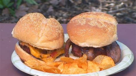 Smoked Bacon Cheese Burgers Recipe Bbq Pit Boys
