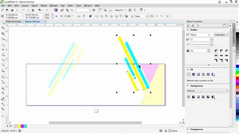Cara Membuat Banner Keren Dengan Coreldraw X7 Desain Otosection Riset