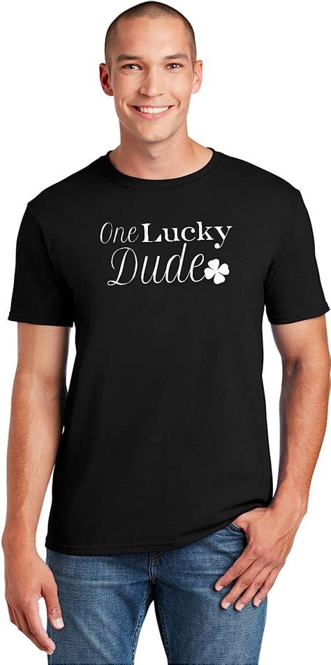 St Patricks Day One Lucky Dude Shirt Clothing