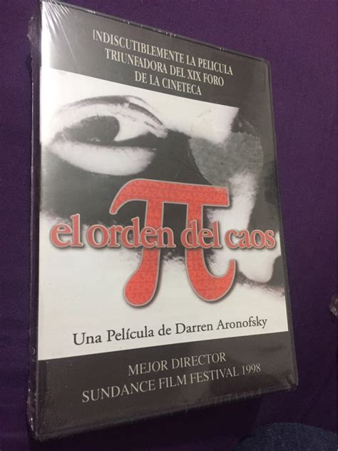 Pi El Orden Del Caos Darren Aronofsky Dvd Nuevo Y Sellado 21500 En